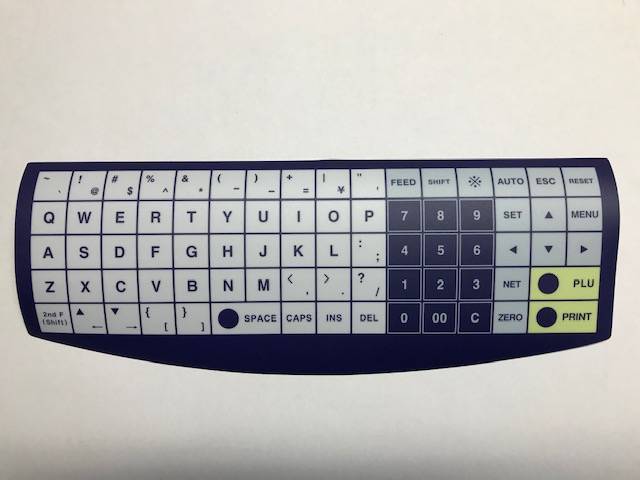 Obrázek k výrobku 4371 - Klávesnice-alphabet pad pro váhu Motex ML