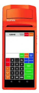 Obrázek k výrobku 4460 - Registrační pokladna Sunmi V2S+SW MINI Pokladna